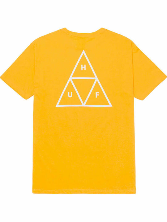 HUF Essentials Тениска Lemon Yellow