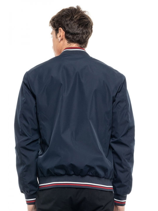 Splendid Men's Bomber Jacket Windproof Navy Blue