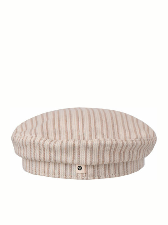 Roxy Fabric Women's Cap Pressed Flowers Fisherman Beige