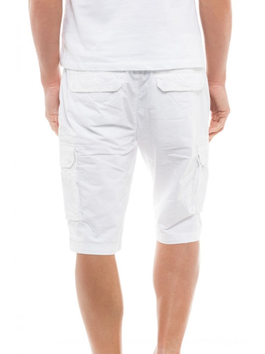 Biston Herrenshorts Cargo Weiß