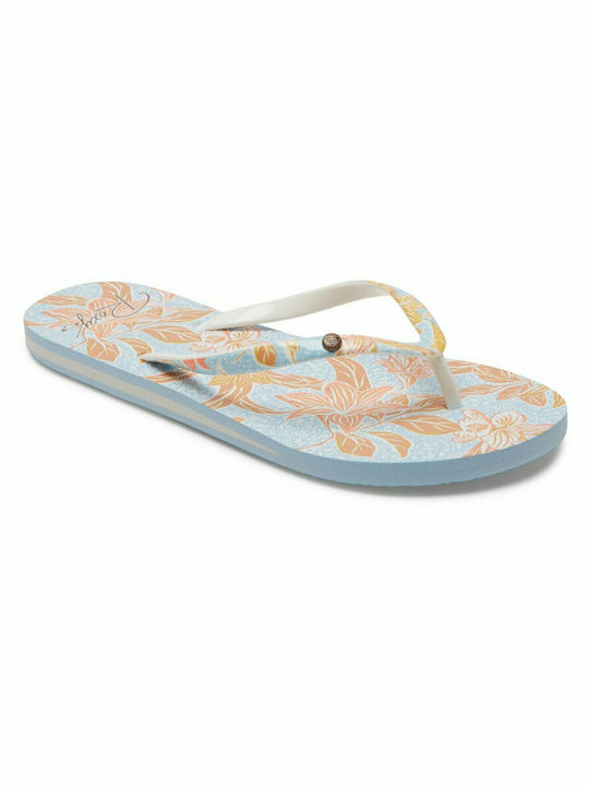 Roxy Tahiti Frauen Flip Flops in Weiß Farbe