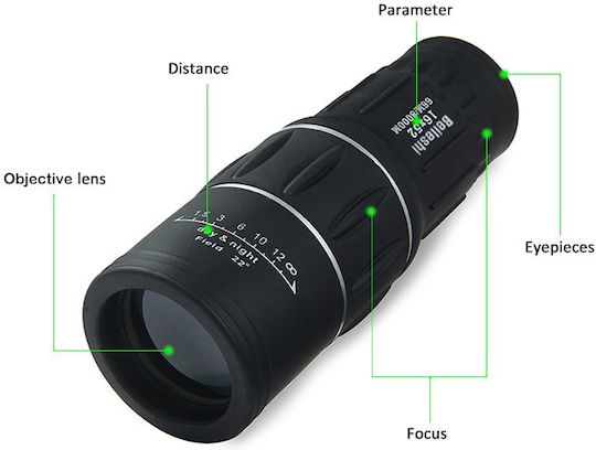 Monoclu de observare 16x52 Dual Focus Monocular Telescope