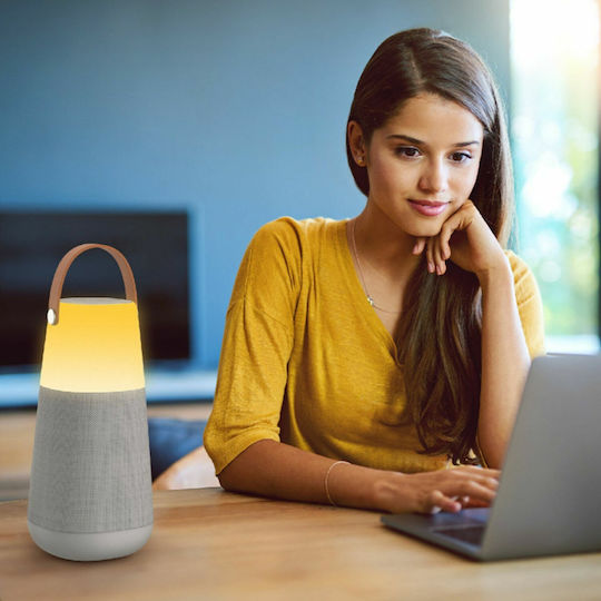ION Audio Bright Max Ηχείο Bluetooth με Διάρκεια Μπαταρίας έως 10 ώρες Γκρι