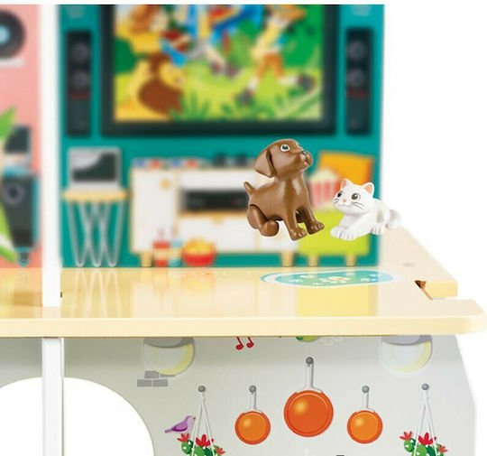 Hape Happy Family Ξύλινο Κουκλόσπιτο