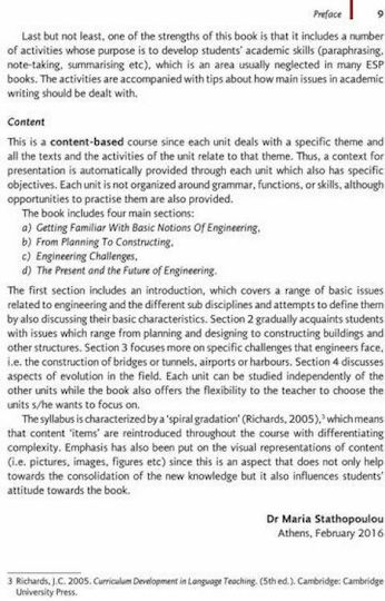 Technical English for Architects, Civil Engineers and Surveying Engineers, Ein lernzentrierter Ansatz