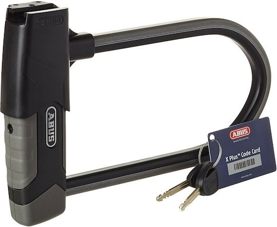 Abus 540/160HB300+EASY KF Granit X-Plus Κλειδαριά Ποδηλάτου Πέταλο με Κλειδί Μαύρη