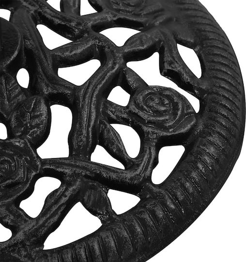 vidaXL Schirmständer aus Gusseisen Black / Cast iron 48x48x33cm
