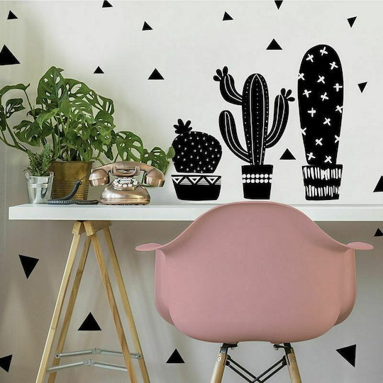 Διακοσμητικό Αυτοκόλλητο Τοίχου Cactus Geo 27τμχ RoomMates Decor