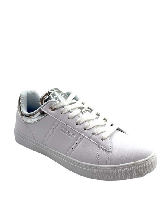 Benetton Damen Sneakers Weiß