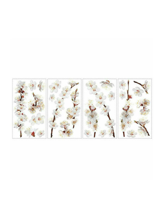 Decorative Sticker Wall Dogwood Flowers 26pcs RoomMates Decor