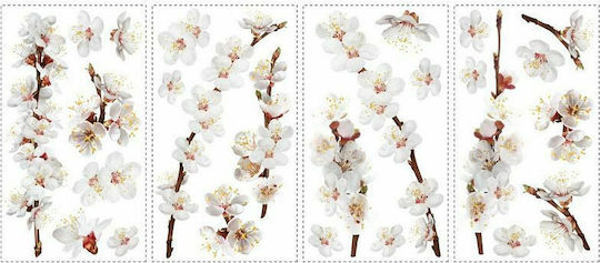 Διακοσμητικό Αυτοκόλλητο Τοίχου Dogwood Flowers 26τμχ RoomMates Decor