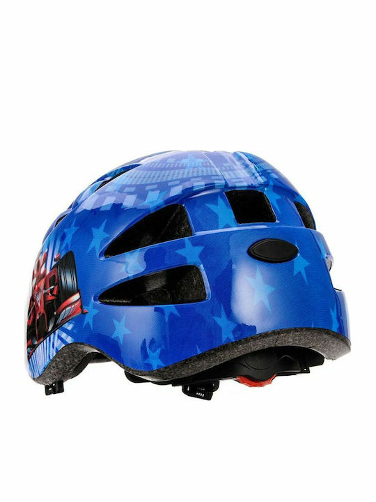 Meteor MA-2 Racing Cască pentru biciclete / trotinete pentru copii pentru biciclete Orașului Albastru