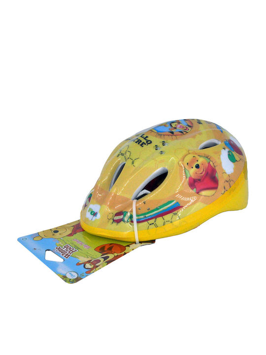 Seven Disney Winnie the Pooh Παιδικό Κράνος για Ποδήλατο Πόλης Κίτρινο