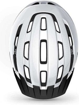 MET Downtown Mountain Bicycle Helmet White