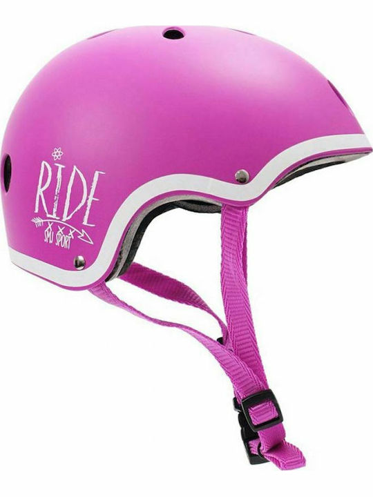 SMJ Sport SMJ F501 Kinderfahrrad- / Rollerhelme Fahrrad / Scooter City Rosa