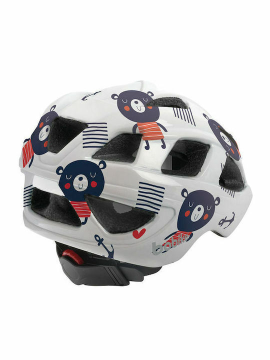 Bobike Teddy Bear Kinderfahrrad- / Rollerhelm für Stadt Weiß Bobike Teddy Bear Kinderfahrrad- / Rollerhelm für Stadt Weiß