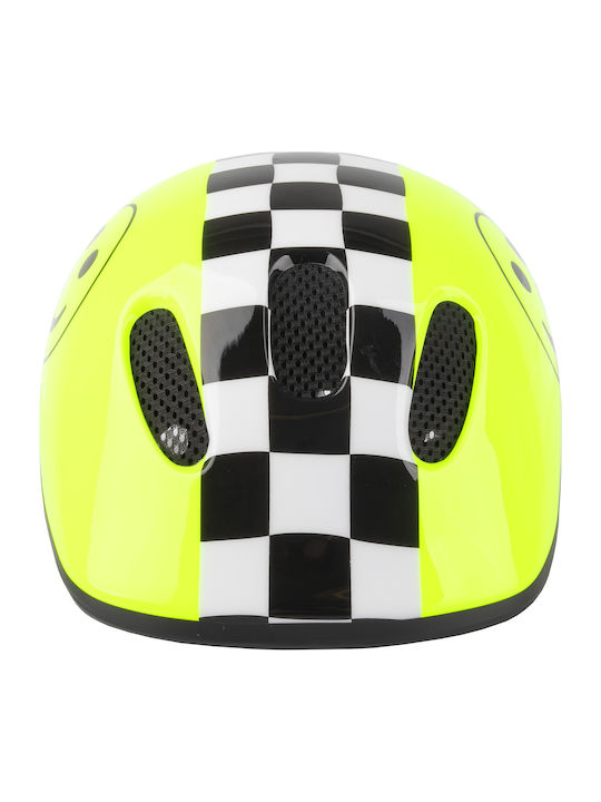 M-Wave Smile Kids' Helmet for City Bike Yellow