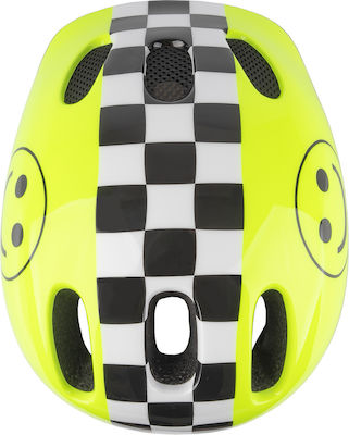 M-Wave Smile Kids' Helmet for City Bike Yellow