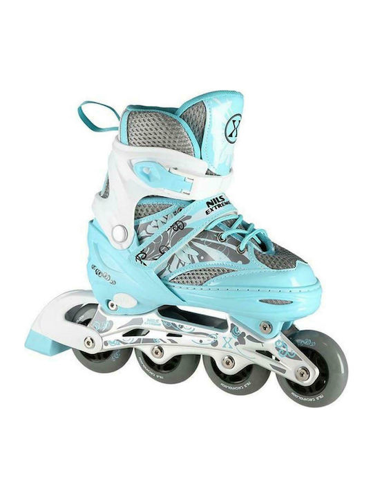 Nils NA10602A Inline Αυξομειούμενα Rollers Μπλε Παιδικά