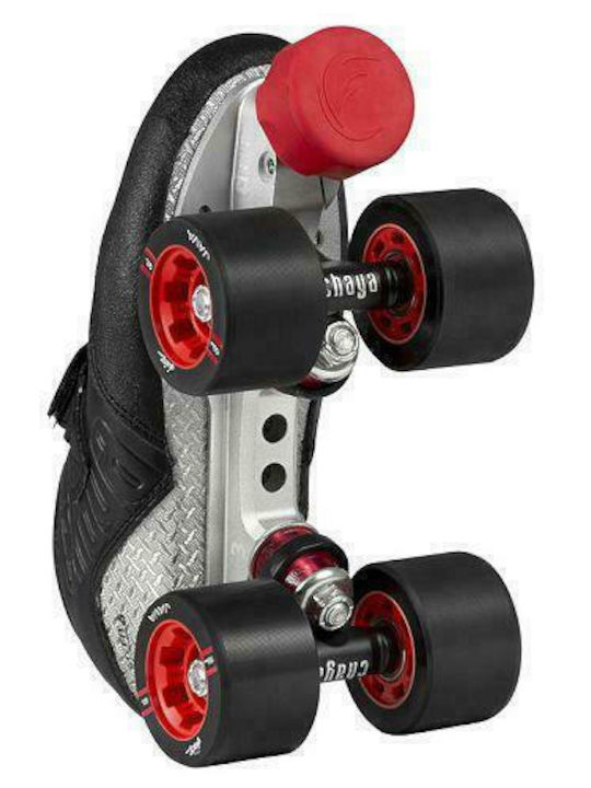 Chaya Derby Onyx Quadruplu Rolez Negre Adulti