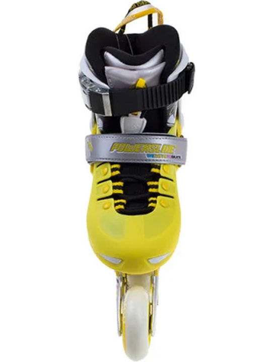 Powerslide PHU 1’14-15 19. Inline Αυξομειούμενα Rollers Κίτρινα Παιδικά