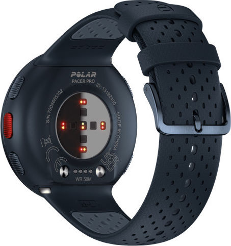 Polar Pacer Pro 45mm Smartwatch with Heart Rate Monitor (Midnight Blue)