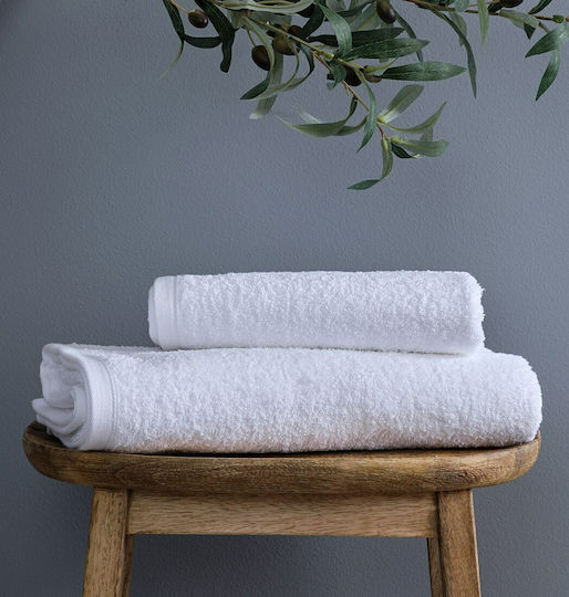 Blanc de Blanc Hotel Bathroom Towel 140x70 cm 450gsm White