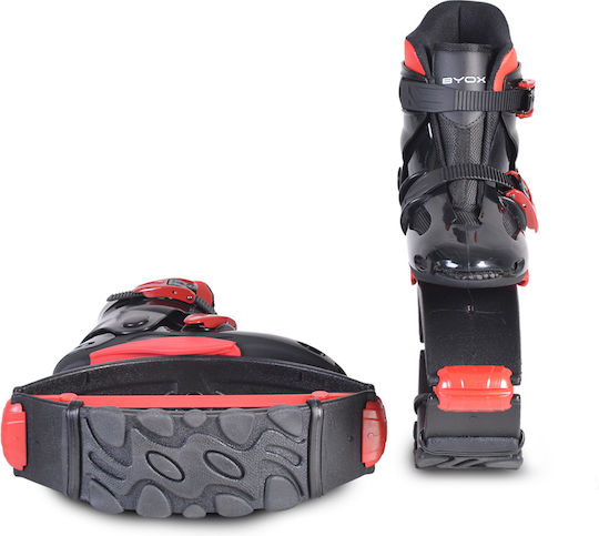 Byox Παπούτσια Kangoo Μαύρα/Κόκκινα S (30-32) Κόκκινα
