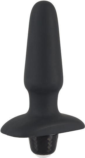 You2Toys Sweet Smile Rechargeable Butt Plug Anal Plug mit Vibration Schwarz