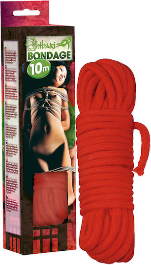 Shibari Fessel-Seil in Rot Farbe
