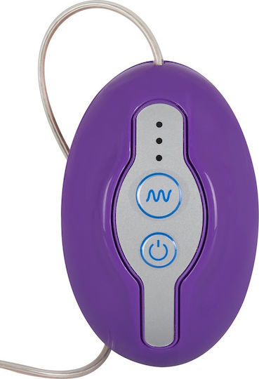 Seven Creations Flutter Butterfly Klitoris Vibrator mit Fernbedienung 2cm Lila