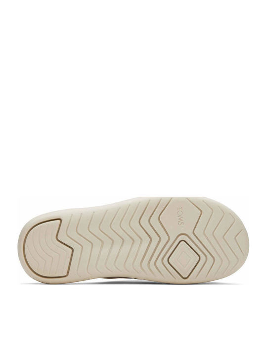 Alpargata Mallow Women's Flat Sandals in Beige Color