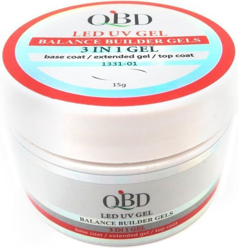 QBD 3 In 1 Builder Gel Νυχιών Camosa 15gr