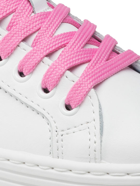 Damen Flatforms Sneakers Rosa