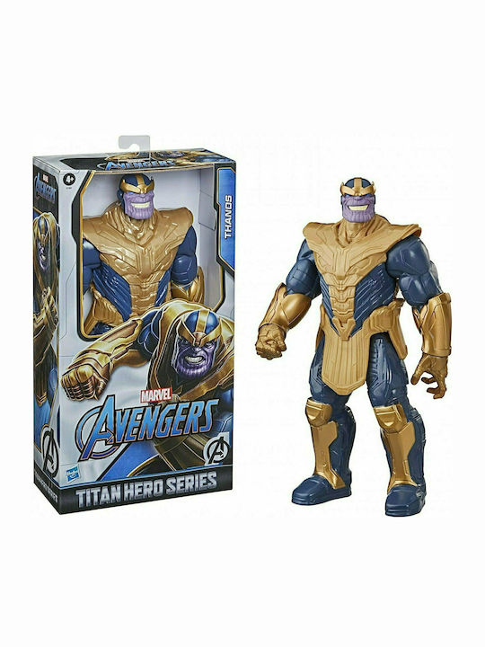 Marvel Avengers Titan Hero Series Blast Gear Deluxe Thanos Easter Candle with Toys for 4+ Years Hasbro
