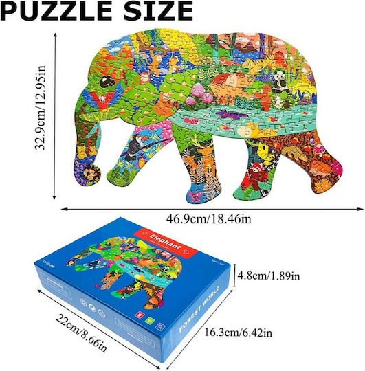 Kids Puzzle Elephant for 4+ years old+ Years 200pcs Next