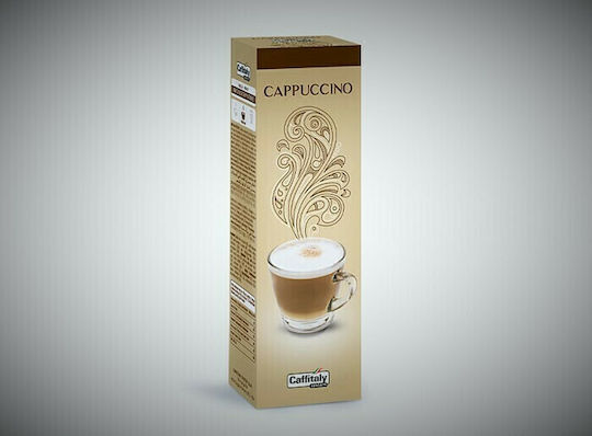 Caffitaly Capsules Cappuccino Cappuccino Compatible with Machine Caffitaly 10caps,tobolek