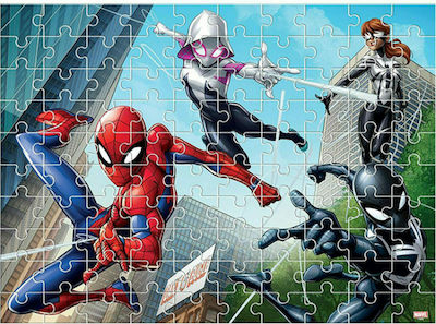 Kids Puzzle Spiderman for 6++ Years 100pcs Luna