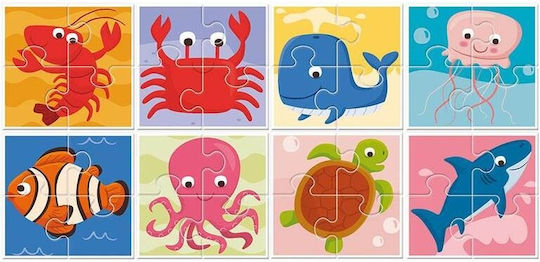 Παιδικό Puzzle Η Θάλασσα για 2+ Ετών 32pcs Ludattica