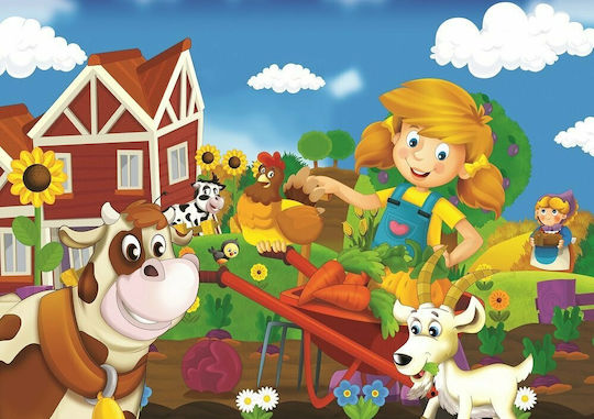 Детски Пъзел Малката фермерка за 4+ години+ Години 95бр Art Puzzle