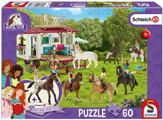 Детски Пъзел Каравана за 5+ Години 60бр Schmidt Spiele