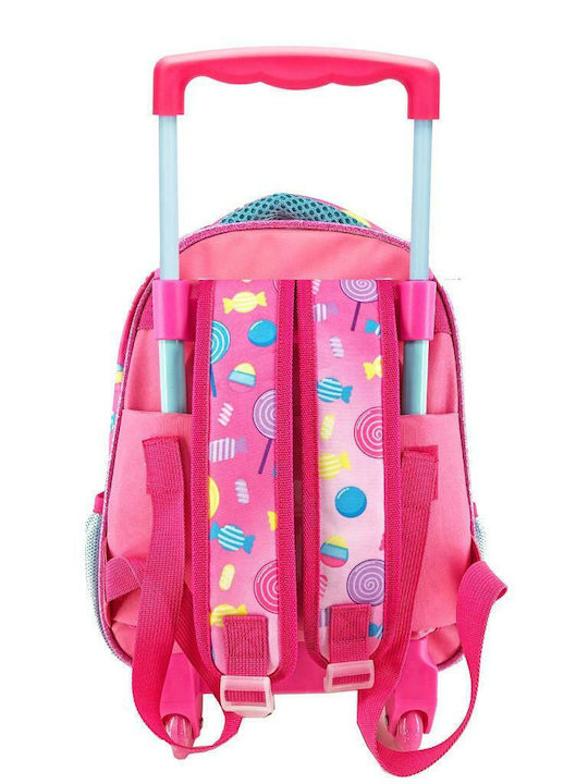 Must Sweety School Bag Trolley Kindergarten Multicolored