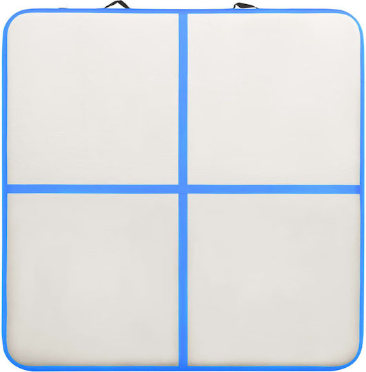 vidaXL Fitnessmatte für Kunstturnen Blau (200x200x10cm)