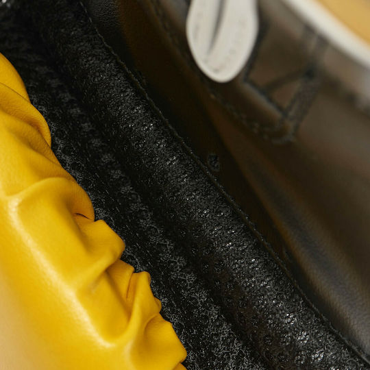 Leone Flash Synthetic Leather Boxing Competition Gloves Yellow