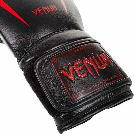 Venum Giant 3.0 02729 VENUM-2055 Boxing Gloves Leather for Match Black/Red