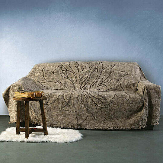 SB Home Orchidea Διθέσιου Καναπέ Π180xΜ240cm Beige