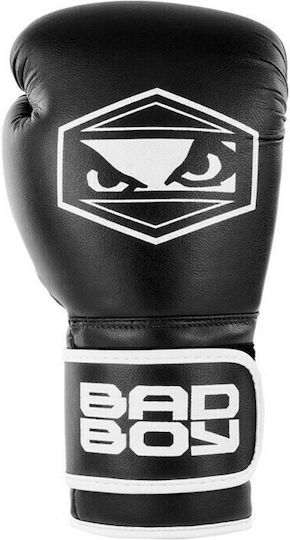 Bad Boy Strike BBG117 Boxhandschuhe aus Kunstleder Schwarz