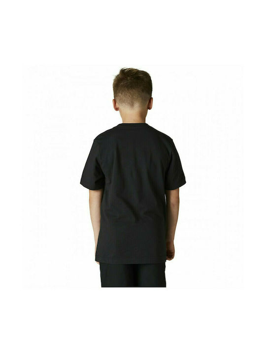 Fox Kinder-T-Shirt Schwarz