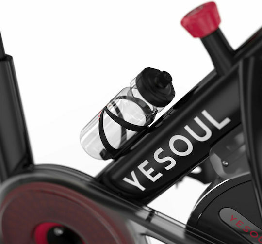 Yesoul S3 Spin Bike Magnetic with Wheels Μαύρο