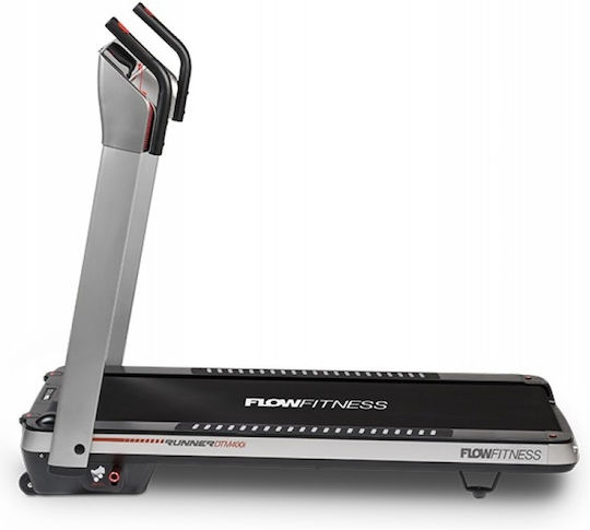 Flow Fitness Flow Runner DTM 400i 1.25hp Ηλεκτρικός Αναδιπλούμενος Διάδρομος Γυμναστικής για Χρήστη έως 120kg